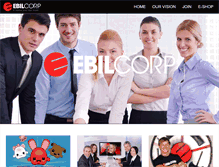Tablet Screenshot of ebilcorp.com